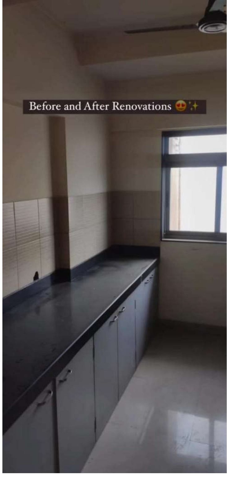 Kitchen before renovation